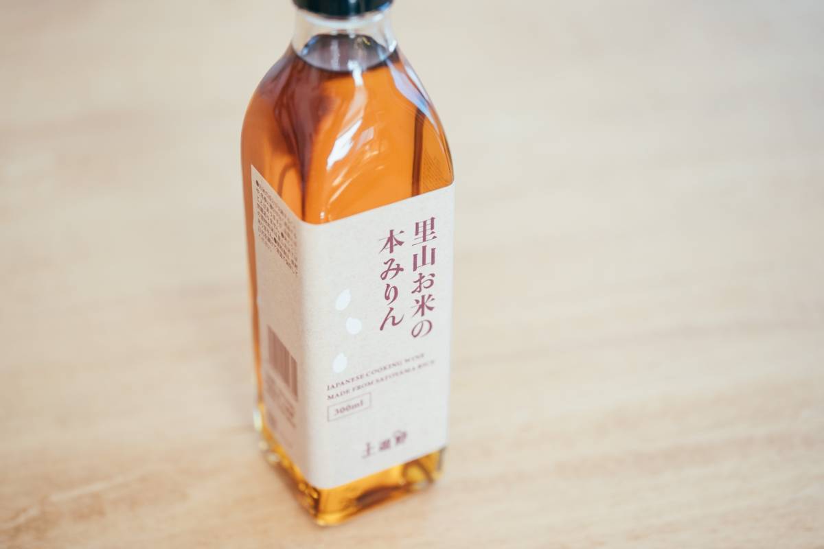 【無添加調味料】里山お米の本みりん300ml