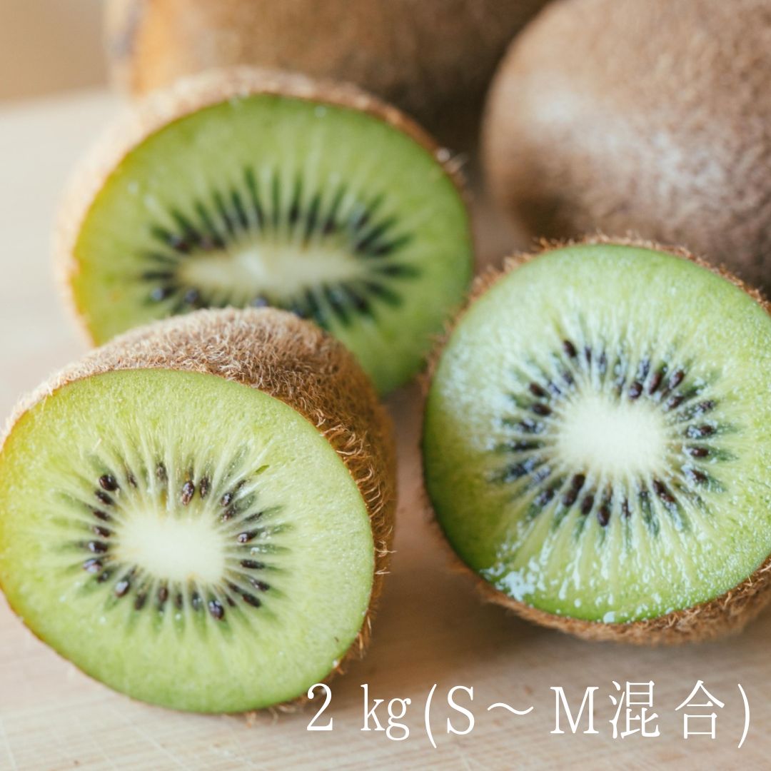 令和７年産 棚田の有機キウイフルーツ 2㎏（S～M混合）<安心安全な栄養たっぷり果物の王様！>