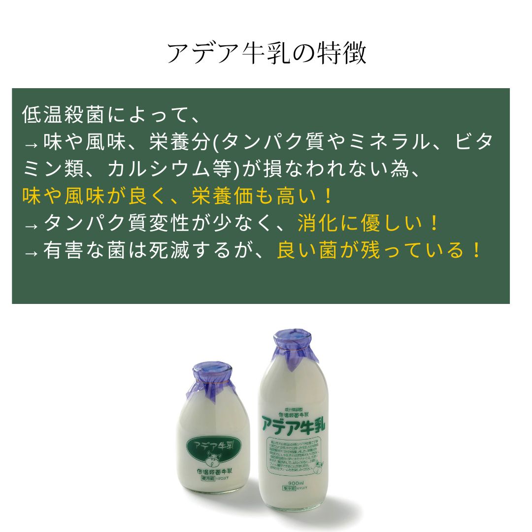 【風邪予防におすすめ】4種の乳酸菌配合！低温殺菌アデア牛乳の里山のヨーグルト（小）　6個入り